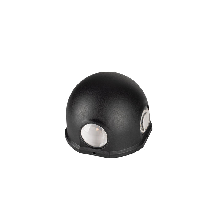 Zidna svetiljka 4*1w 3000k crna ip44 -LBD6120-4