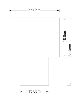 Stone lampe Amaryllis -HN2578S