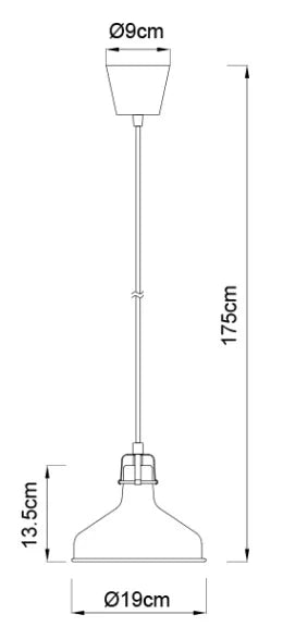 Visilice Danae -HN8423S