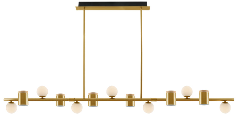 Luster-visilica HN8476 Gold