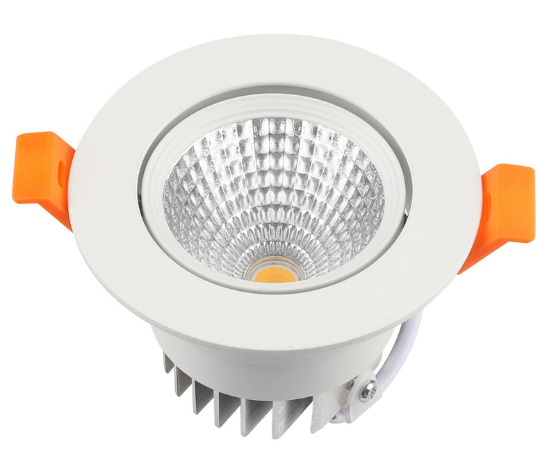 Led plafonska ugradna okrugla 3w 3000k bela 90*45mm -L0930-3