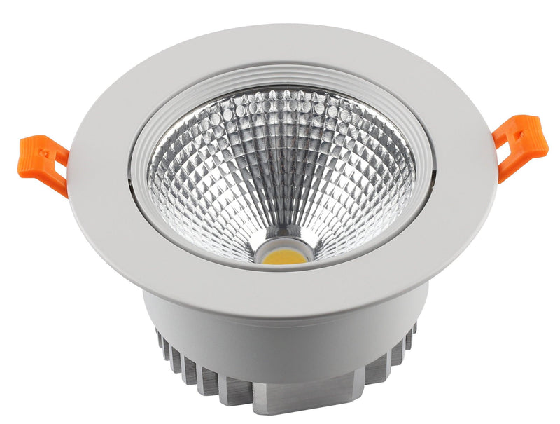 Led plafonska ugradna okrugla 15w 3000k bela 140*65mm -L0950-15