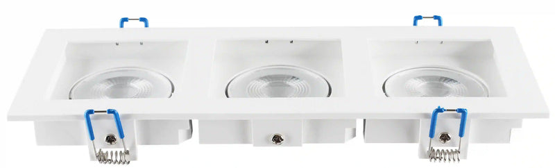 Led plafonska ugradna cetvrtasta 15w 3000k bela 271*102mm -L6430C-15