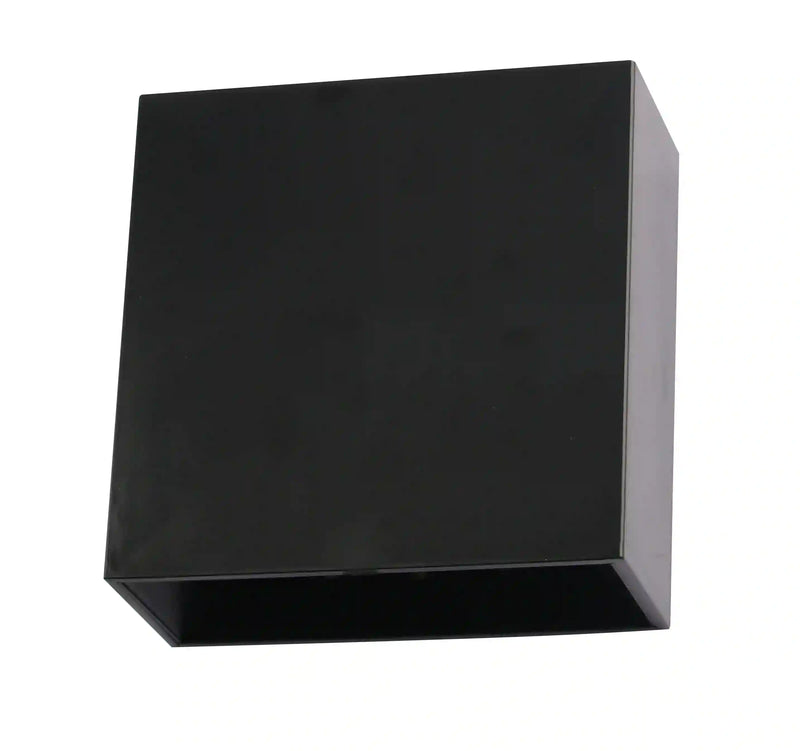 Zidna četvrtasta svetiljka 2x4w 3000k crna ip65 -LBD3450-4
