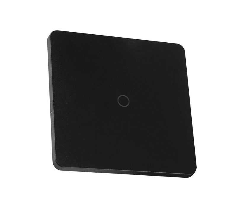 Zidni panel četvrtasti 6w 3000k crni ip65 -LBD4450S-6