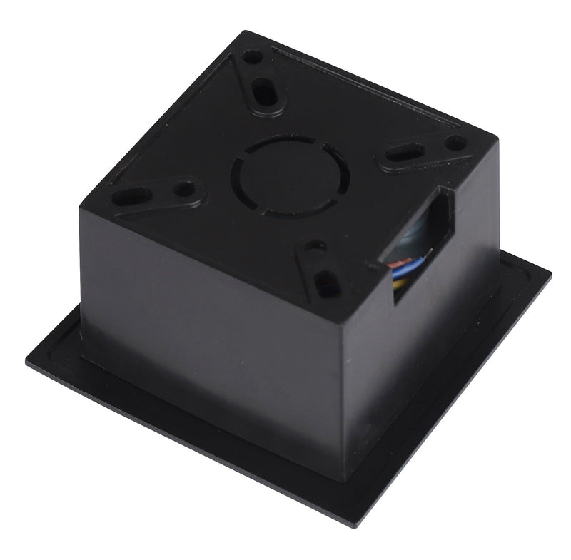 Zidna ugradna- stepenište četvrtasta 5w 3000k crna ip65 -LBD7030-5