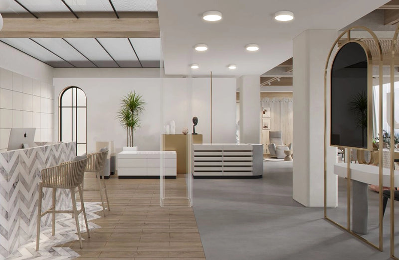 LUXO Plafonjera 30W ALTD0291D CRNA