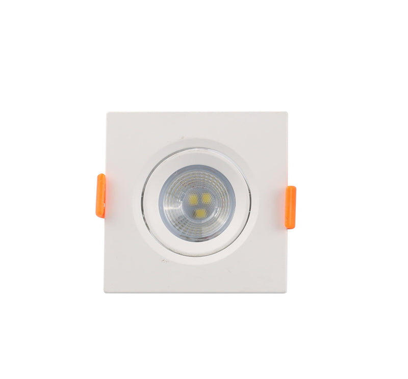 Led plafonska ugradna cetvrtasta 5w 3000k bela 91*45.7mm -LTH0530-5