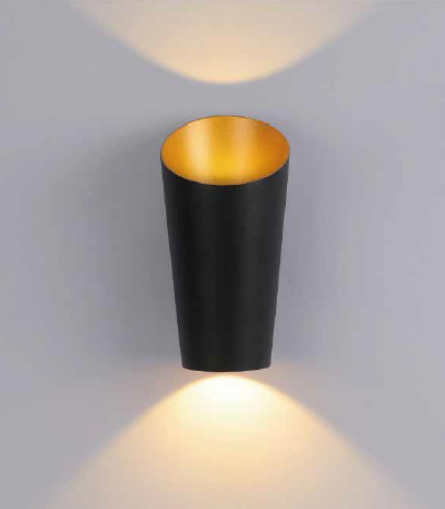 Zidna svetiljka 10w 3000k crna ip44 -LBD4850-10