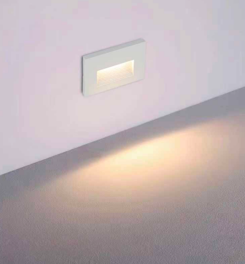 Zidna-stepenište četvrtasta 2w 3000k bela ip65 -LBD5150-2