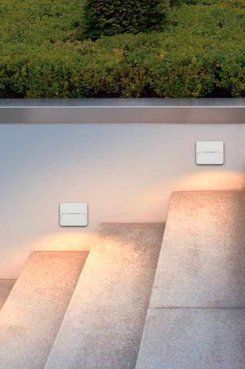 Zidna-stepenište četvrtasta 1w 3000k bela ip65 -LBD1111-1