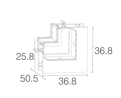 LUXO KONEKTOR ZA 10MM SS 2C3GDT1013-C13