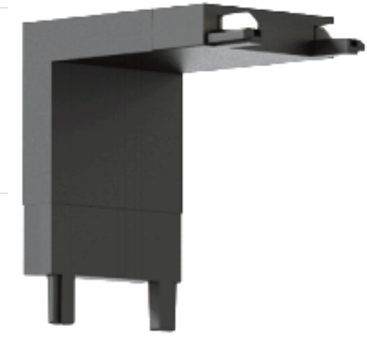 MAGNETIC UGAO ZID-PLAFON UNI NAD SLIM CRNI LT26-A-LV/BL