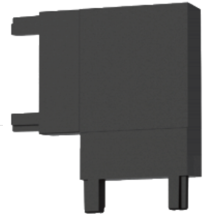 MAGNETIC UGAO PLAFON-PLAFON UNI NADG SLIM CRNI LT26-A-L/BL