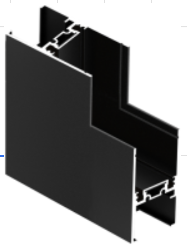 MAGNETIC UGAO ZID-PLAFON UNI NAD CRNI LT26-C-LV/BL