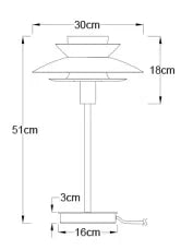 Stone lampe Leda -HN2584