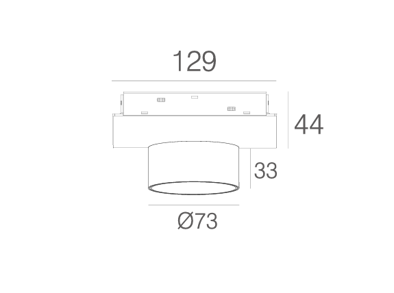 LUXO MAGNETIC SPOT UP-DOWN 5W 2ALGD2280123-5W