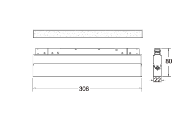 LUXO DIFUZNA ZGLOBNA SVETILJKA ZA UP-DOWN 12W 2ALGD2204CA-12W