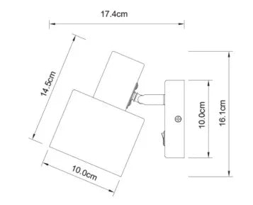 Zidne lampe Zoe -HN5285A
