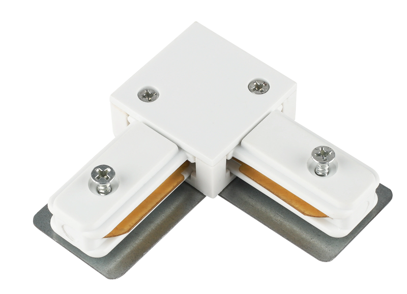 Ugaoni nastavni element za monofaznu šinu