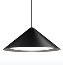 Visilica 16W 3000K Crna 12668P/L