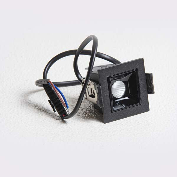 LINIJSKA UGRADNA 1X3W CRNA 3000K