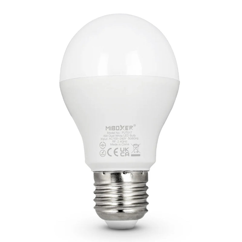 FUT017 E27 6W Dual White LED Light Bulb 2700-6500K -004093