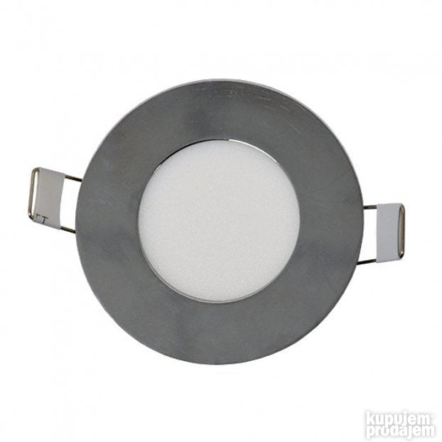 LED PANEL UGRADNi 3W OKRUGLI 6000K HROM X -7.0011