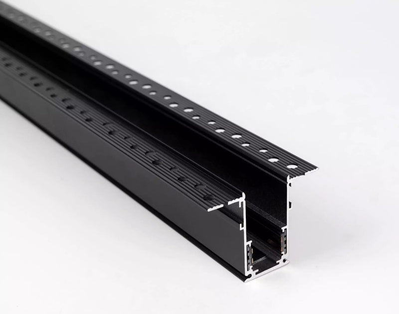 Magnetna šina ugradna 1m crna 1000*31*42mm -T2510